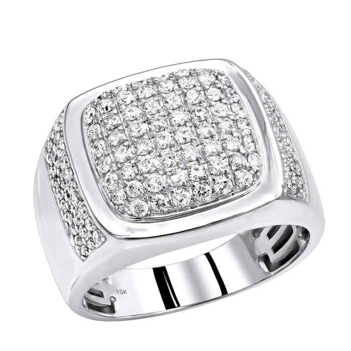 Mens fashion rings with diamonds