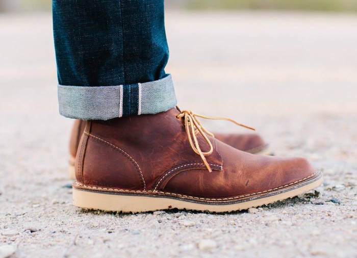 Men's fashion chukka boots