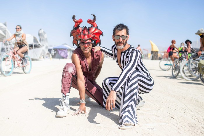 Burning man fashion men